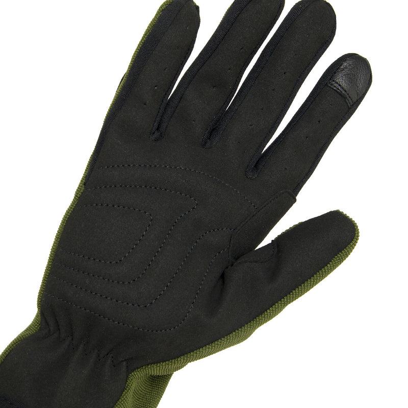 Classic fabric glove green