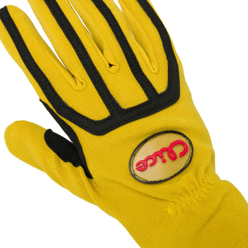 Classic fabric glove yellow