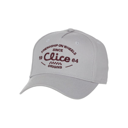 Embroidered cap (Grey)