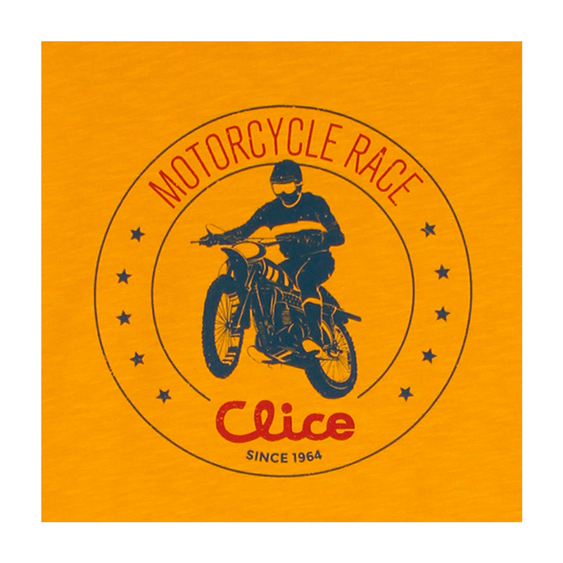 Motorbike Race T-shirt (Mustard)