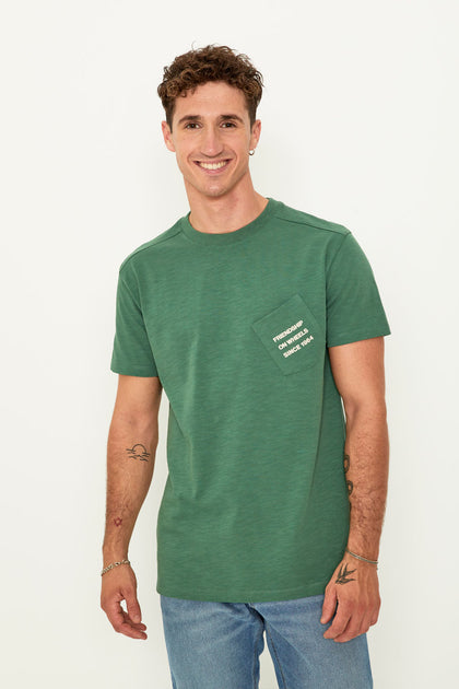 Friends pocket T-shirt (Green)