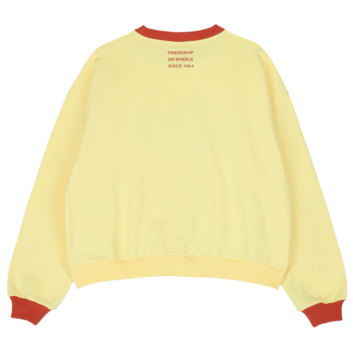 Women's vintage logo sweatshirt (Yellow)
